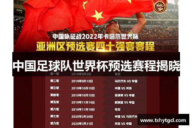 中国足球队世界杯预选赛程揭晓